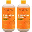 Bubble Bath Alaffia Everyday Shea Cleanse, pacote com 2 unidades de 960 ml