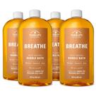 Bubble Bath Village Naturals Therapy Breathe Lemon Mint 600mlX4
