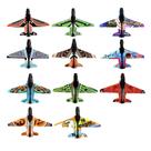 Bubble Catapult Plane Avião de espuma modelo de ejeção de um clique para brinquedo infantil ao ar livre