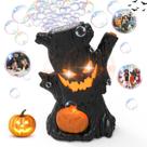 Bubble Machine Joyfuture Halloween Haunted Stump com olhos brilhantes
