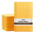 Bubble Mailers HBlife 50 unidades Self Seal Kraft 10x20cm Bubble Mailers HBlife 50 unidades Self Seal Kraft 10x20cm