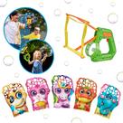 Bubble Toy ZURU Bubble Wow Big Blaster com 5 luvas e solução de 2 litros