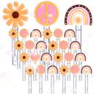 Bubble Wand Seenelling Groovy Hippie Mini 24 unidades para crianças
