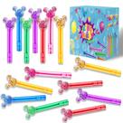 Bubble Wands, 24 peças de orelha de mouse com glitter para festa temática de mouse