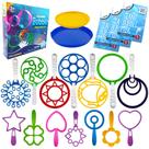 Bubble Wands Atlasonix Giant Bubbles para crianças, pacote com 19