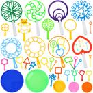 Bubble Wands Set Oun Nana 38 peças de varinhas grandes com bandeja para crianças Bubble Wands Set Oun Nana 38 peças de varinhas grandes com bandeja para crianças