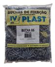 Bucha 06 Fixação Alvenaria Parede Concreto Iv Plast - 1000pç