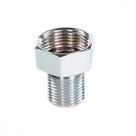 Bucha Aumento Torneira Metais Rei Latao Cromado 1/2X3/4 10096 - Kit C/6 Bucha Aumento Torneira Metais Rei Latao Cromado 1/2X3/4 10096 - Kit C/6