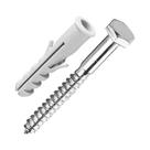 Bucha com Anel para Parafuso Bemfixa Soberba 8mm Bemfixa