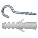 Bucha De Expansão S 8x40mm E Gancho Com 25 Unidades - 600333 - Fischer