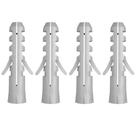 Bucha de Expansão S8 com Escápula 4 Unidades - 600122 - FISCHER
