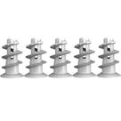 Bucha De Fixação Nylon Para Dry Wall Com Parafuso 5 Unidades - 1574-601574 - Fischer 1574-601574 - Fischer