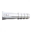 Bucha de Fixacao Waves 06 C/200 Branca Bucha de Fixacao Waves 06 C/200 Branca