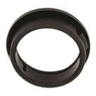 Bucha de nylon Jandorf 3/4"x5/8", pacote com 4, preta