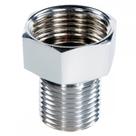 Bucha De Reversao Latao Cromado Metais Rei 1/2''X3/4'' . / Kit C/ 6 Peças