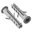 Bucha Fixação 10mm Com Anel Cartela 06 Peças - Buc008 - Fox Mix Bucha Fixacao 10mm C-anel Fox Buc008