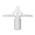 Bucha gesso drywall com aba anel n3 - 10 unidades - 15-23mm