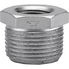 Bucha hexagonal Anvil International Steel de 1/2 polegada. MPT x 1/4 pol. Bucha hexagonal Anvil International Steel de 1/2 polegada. MPT x 1/4 pol.