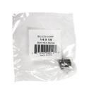 Bucha hexagonal Billco Corp preta 1/4" x 1/8" MPT