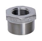 Bucha hexagonal de aço inoxidável Smith Cooper 1 polegada MPT x 1/2 polegada FPT