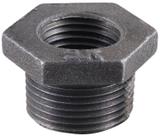 Bucha hexagonal LDR Industries 1,9 cm A x 1 cm W preta