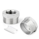 Bucha hexagonal redutora Goraguchi 304 de aço inoxidável 3/8 NPT macho x 1/8 NPT fêmea