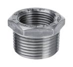 Bucha hexagonal Smith Cooper 2 polegadas MPT x 1,5 polegadas FPT em aço inoxidável