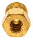 bucha latão redutora 1/2 npt rosca externa x 7/16 unf femea