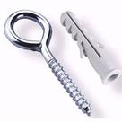 Bucha Nylon 6mm com Pitão Zincado 3,4x60 com 15 Peças Pib276 Fox Mix Bucha Nylon 6mm C-pit Zinc