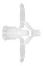 bucha para gesso dry wall ivplast numero 3 com 50 pecas de 24 a 32mm