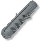 Bucha para parafuso nylon fixação forte parede m8 caixa 500 unidades
