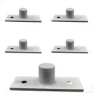 Bucha Para Pivot De Dobradiça 1201G Branco 5 Peças