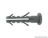 Bucha Plastica 06Mm C/Anel Sc 1000Pcs