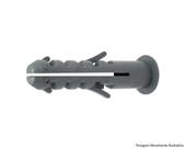 Bucha Plastica 12Mm C/Anel Sc 0250Pcs