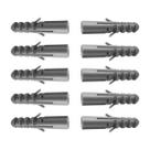 Bucha Plástica Fixação S7 S/ Anel 7mm - 1000 Pçs