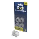 Bucha Plastifluor Gool Veda Rosca 1/2 Blister - Embalagem com 4 Unidades