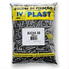 Bucha PP S08 x 40mm - 500 unidades