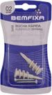 Bucha Rápida Plástica 38mm Para Drywall -Bemfixa