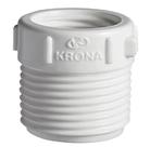 Bucha Reducao Roscavel PVC Branca 3/4X1/2 Krona UN 0208 Bucha Reducao Roscavel PVC Branca 3/4X1/2 Krona UN 0208