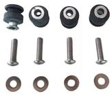 Bucha Reforçada Bolha F 800 Gs Kit + 4 Parafusos Compatíveis