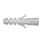Bucha S8 com Aba Pitão Caixa com 25 Peças - 600331 - FISCHER
