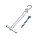 Bucha Tab Para Painel E Drywall Com Parafusos 1/4 Pol