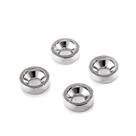 Bucha Trocolos Instrumentos Cromada (4 Peças) Spirit JTS-CR