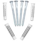 Bucha Universal BX 8mm com Parafuso Fenda Bucha Universal BX 8mm com Parafuso Fenda