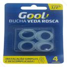 Bucha Veda Rosca Torneira Engate Gool! 4 peças