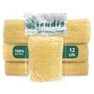 Bucha Vegetal Pedaço 100 Natural Para Banho Kit Pacote 12 Unidades Bucha Vegetal Pedaço 100 Natural Para Banho Kit Pacote 12 Unidades