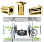 Buchas de Afinação Torelli TA085 Kit com 6 Buchas em Brass para Canoas de Tom, Surdo e Caixa interna