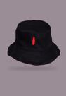 Bucket Dupla Face Preto e Vermelho