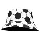 Bucket Hat Anime Footballs Unissex Casual Beach Fisherman's S