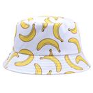 Bucket Hat Bananas Anime Unissex Casual Beach Sun 56-58 cm